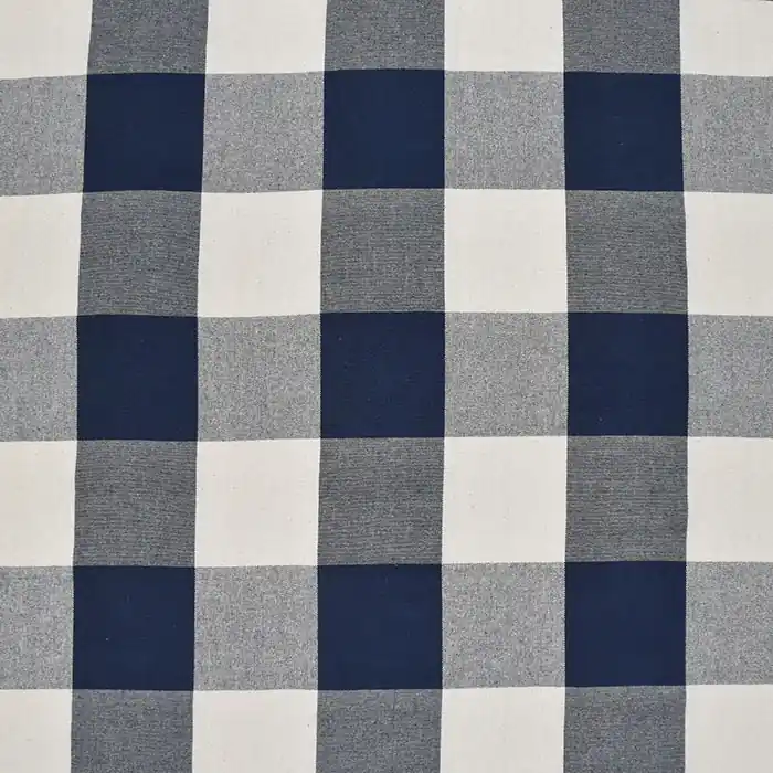 Preis Gesenkt Deko, Baumwolle, Karo, 29610-6, blau