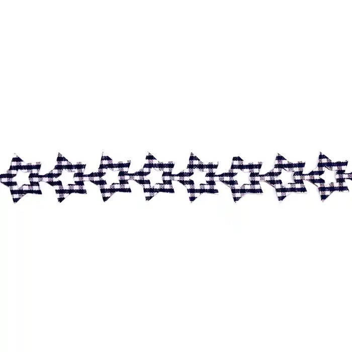 Band, dekorativ, Sterne, 17266-43160, blau Jetzt Bestellen