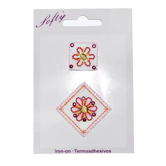 Applikation, floral, 24371 Bestpreis