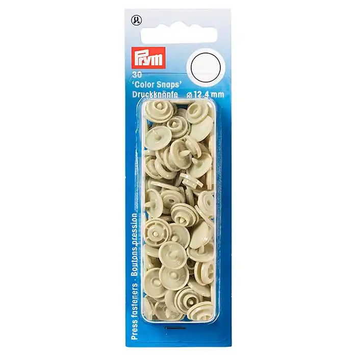Druckknöpfe, Prym, 393119, beige Mengenrabatt