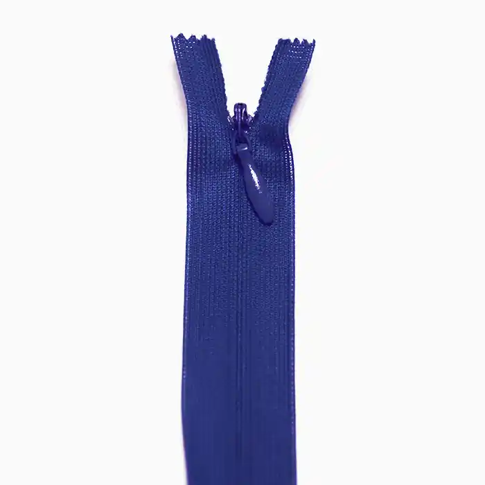 Premium Reißverschluss, nahtverdeckt, 22 cm, 18297-625, blau