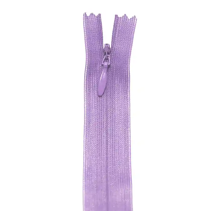 Solange Der Vorrat Reicht Reißverschluss, nahtverdeckt, 22 cm, 4 mm, 4471-410c, lavendel