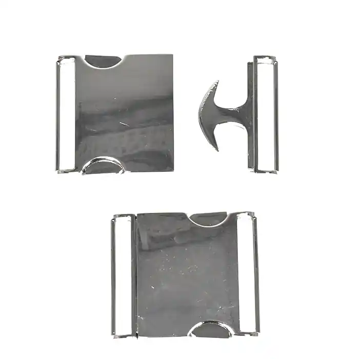 Wochenendangebot Metallschnalle, 40 mm, 23623-101, silbern