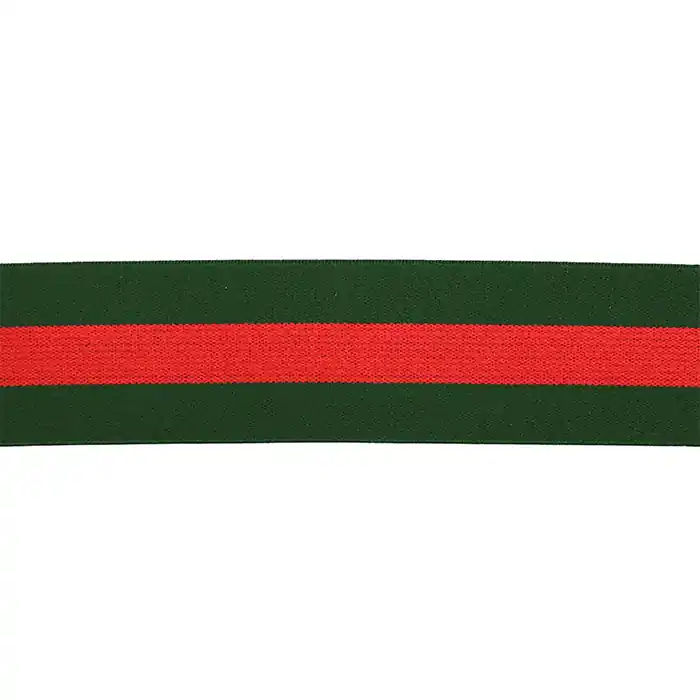 Rabatt Elastikband, dekorativ, 40 mm, Streifen, 23404-527