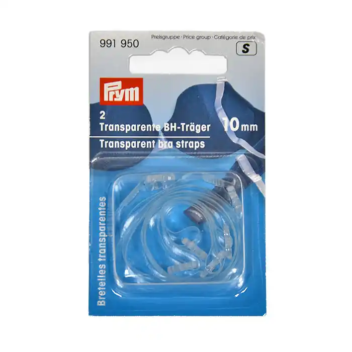 Beliebt BH-Träger, 10 mm, Prym, 991950, transparent