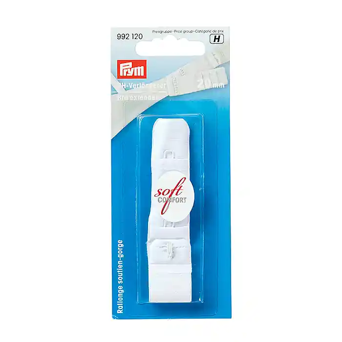 Zertifiziert BH-Verlängerer, 20 mm, Prym, 992120, weiß
