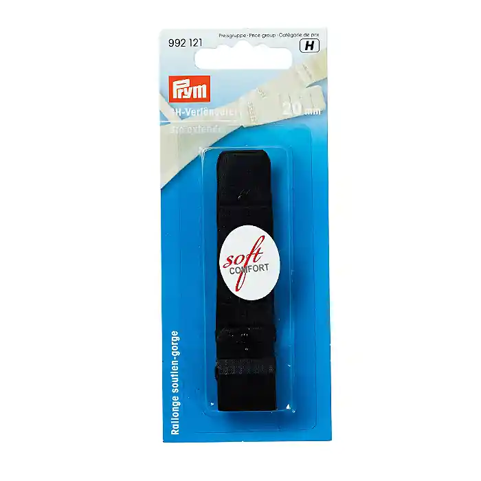 BH-Verlängerer, 20 mm, Prym, 992121, schwarz Jetzt Bestellen