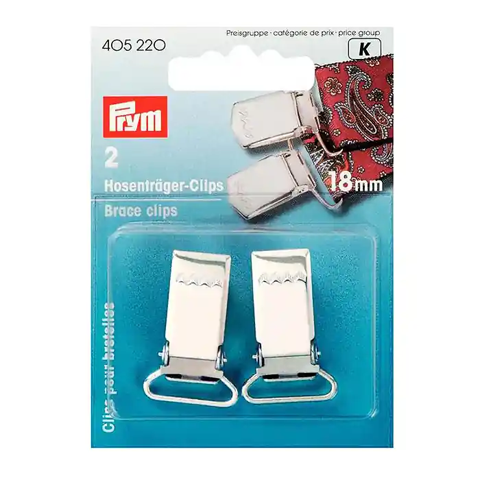 Günstig Bundverschluss, 18 mm, Prym, 405220, silbern