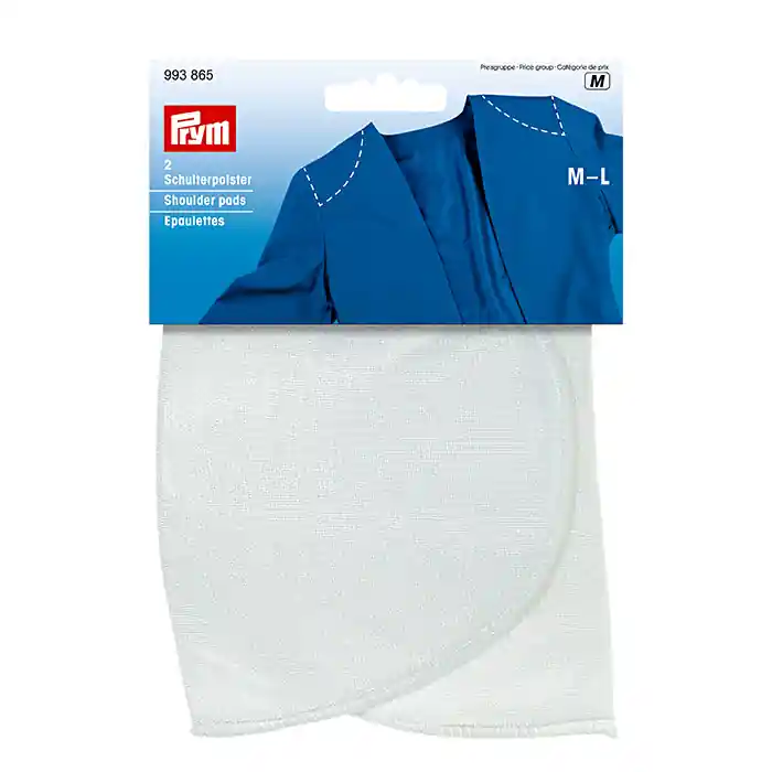 Großhandel Schulterpolster, Größe M-L, Prym, 993865, weiß