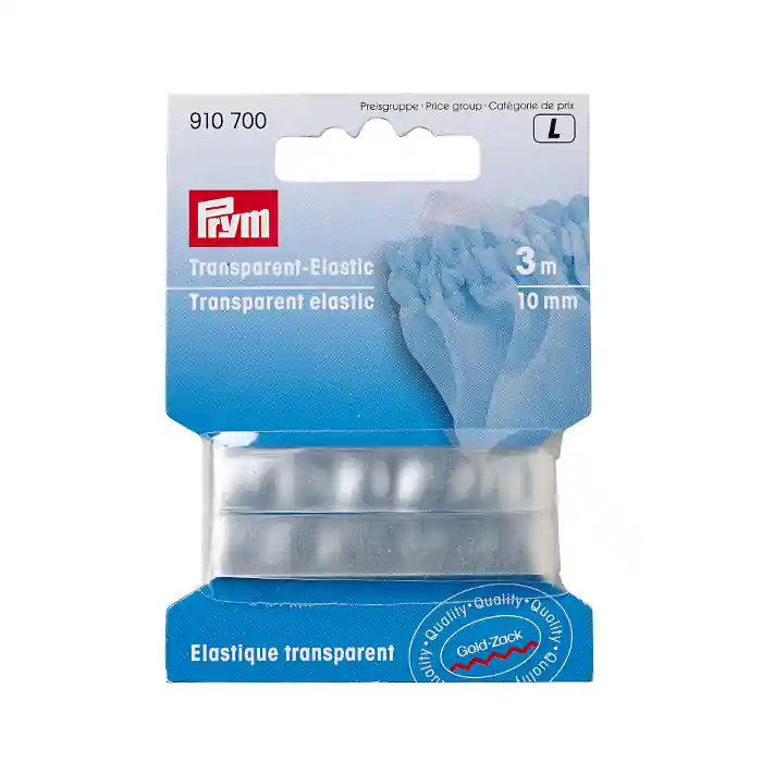Schnäppchen Transparent-Elastic, 10 mm, 910700, transparent