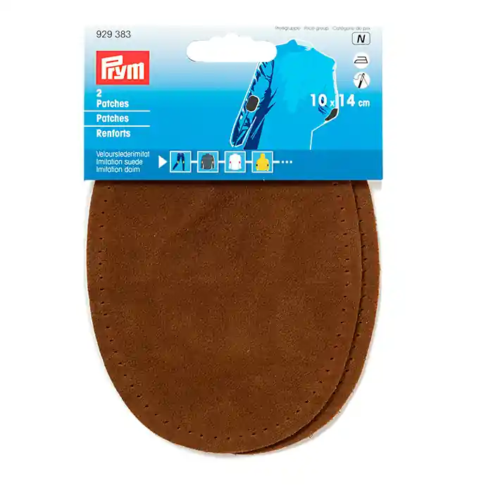 Patches, aufbügelbar, 10 x 14 cm, Prym, 929383, braun Top-Preis