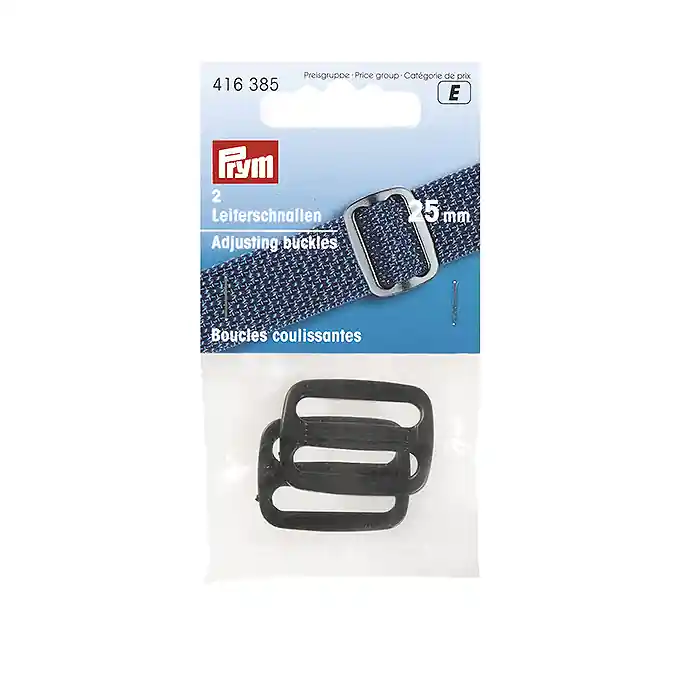 Preiswert Leiterschnallen, Prym, 416385, 25 mm, schwarz