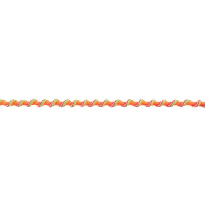 Elastikband, rund, 6mm, 19219-44420, orangen-grün Top-Angebot
