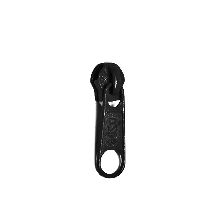 Exklusiv Schieber für Reißverschluss am Meter, 5 mm, 23073-732, schwarz