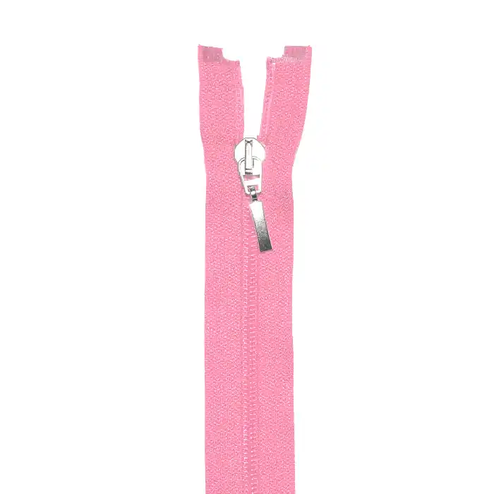 Reißverschluss, teilbar, 80 cm, 6 mm, 18302-321, rosa Heute Kaufen