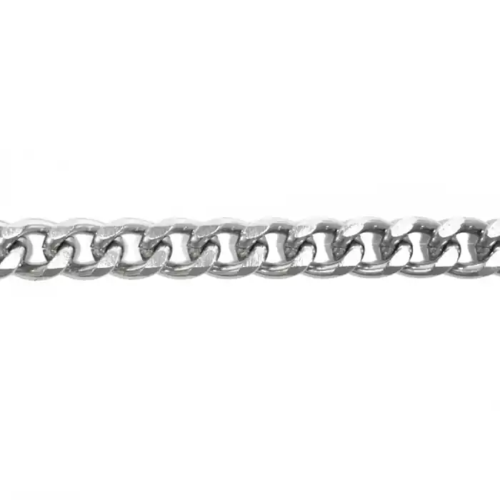 Kette, 15 mm, 21512-026, silber Handgefertigt