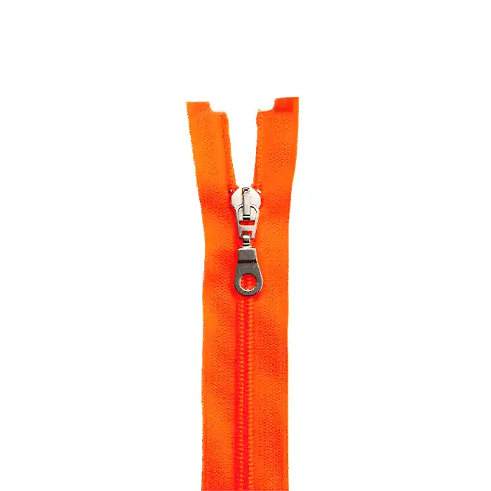 Mega-Angebot Reißverschluss, teilbar, 80 cm, 6 mm, 18302-231, neonorange