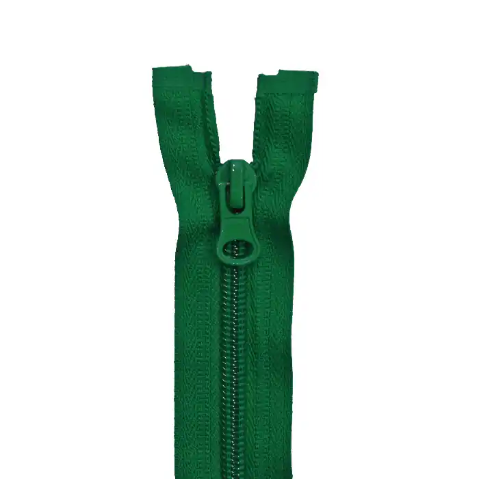 Bestseller Reißverschluss, teilbar, 60 cm, 6 mm, 2051-656A, grün