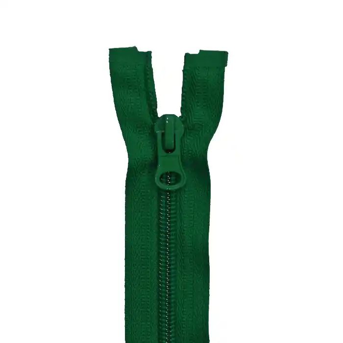 Kostenloser Rückversand Reißverschluss, teilbar, 60 cm, 6 mm, 2051-656, grün