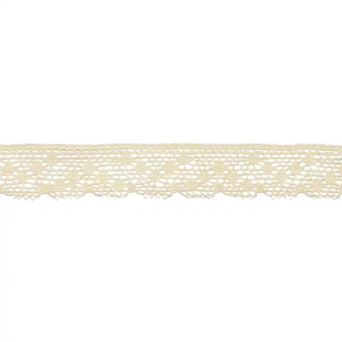 Echt Spitze, Baumwolle, 15 mm, 21980-003, natur