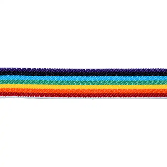 Echt Elastikband, dekorativ, Streifen, 25 mm, 22250-1234