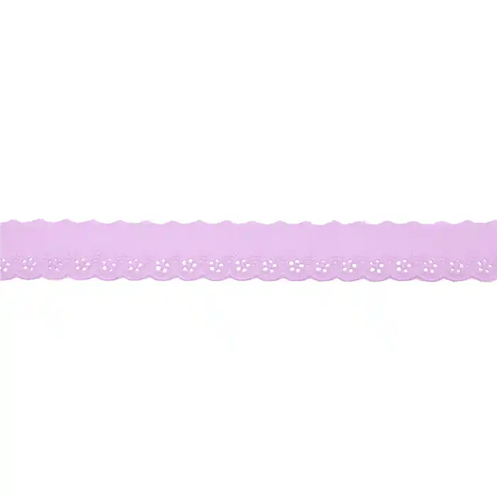 Spitze, gestickt, 19557-021, lila Wochenendangebot