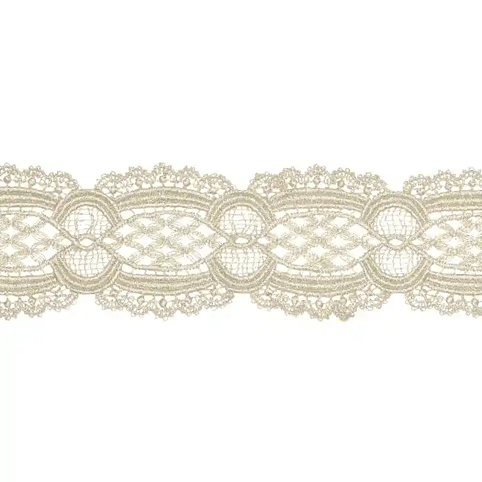 Spitze, 55 mm, Ornament, 22141-037, beige Gratis Versand