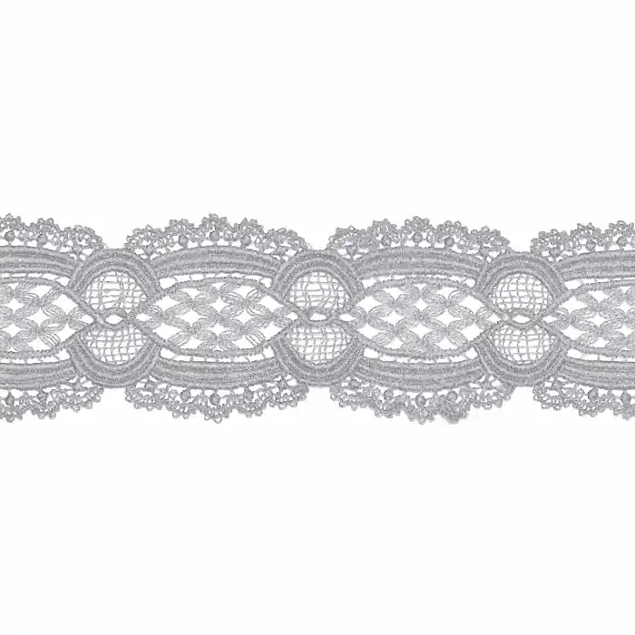 Spitze, 55 mm, Ornament, 22141-027, grau Bestpreis