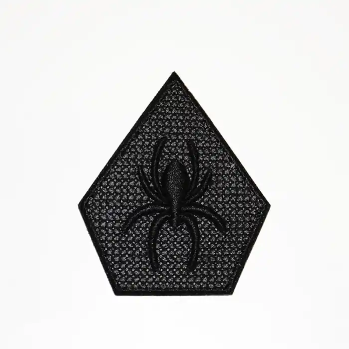 Kostenfreie Lieferung Applikation, Spinne, 19272, schwarz