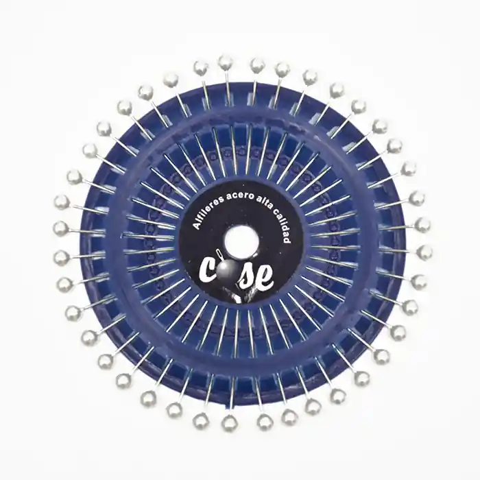 Weltweiter Versand Perlkopfstecknadeln, 34 mm, 40 Stck, 18923-3801, weiß