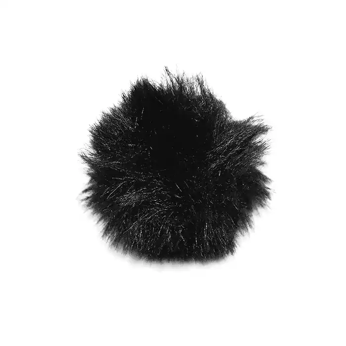 Sonderangebot Bommel, Kunstpelz, 5 cm, 22106-002, schwarz