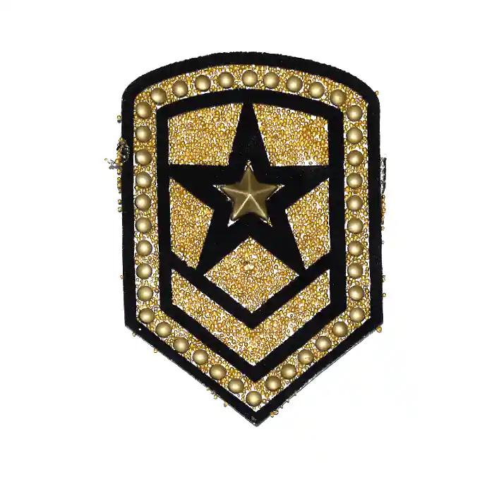 Applikation, Wappen, 22103-2100 Nur Heute