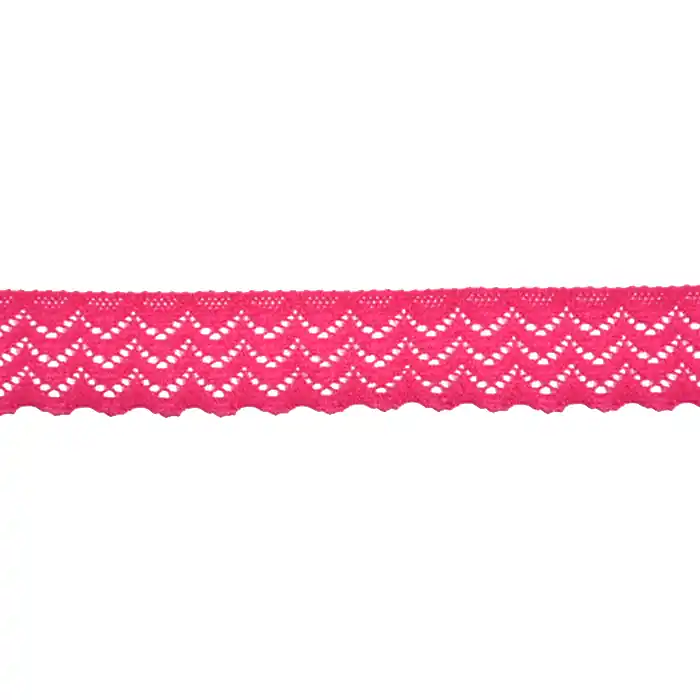 Spitze, elastisch, 20 mm, 21538-007, rosa Preiswert