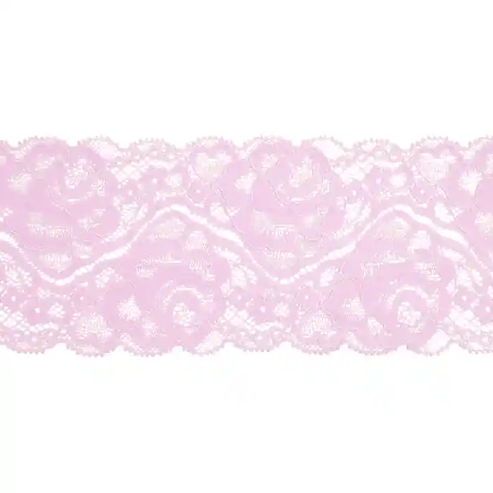 Spitze, elastisch, 90 mm, 20482-006, hellrosa Mega-Angebot