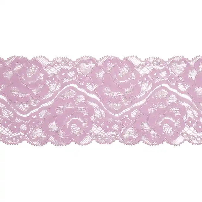 Kostenfreie Lieferung Spitze, elastisch, 90 mm, 20482-055, rosa