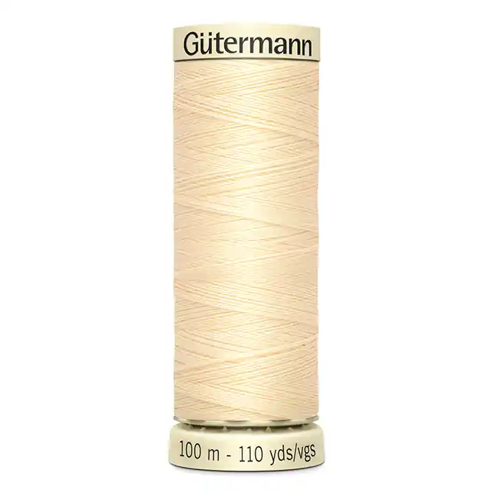 Highlight Nähfaden, Gütermann klassisch, 788988-0610, creme