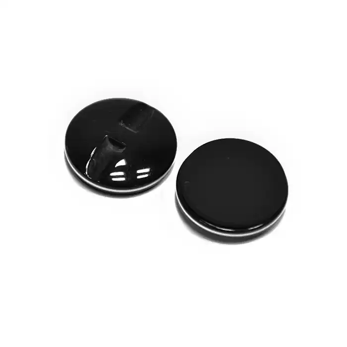 Direkt Vom Hersteller Knopf, modisch, 18mm, 20444-002, schwarz