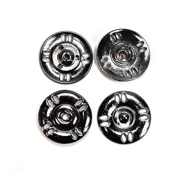 Druckknöpfe, zum Annähen, 18 mm, 20452-105, schwarz Original