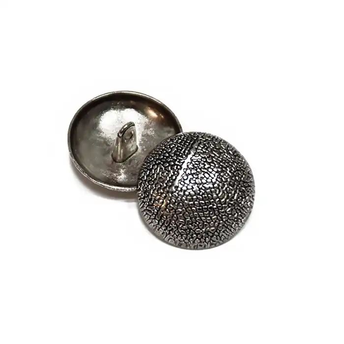 Mega-Angebot Metallknopf, 18 mm, 20461-2101, silber