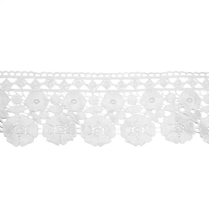 Spitze, 80mm, floral, 18945-003, sahne Premium