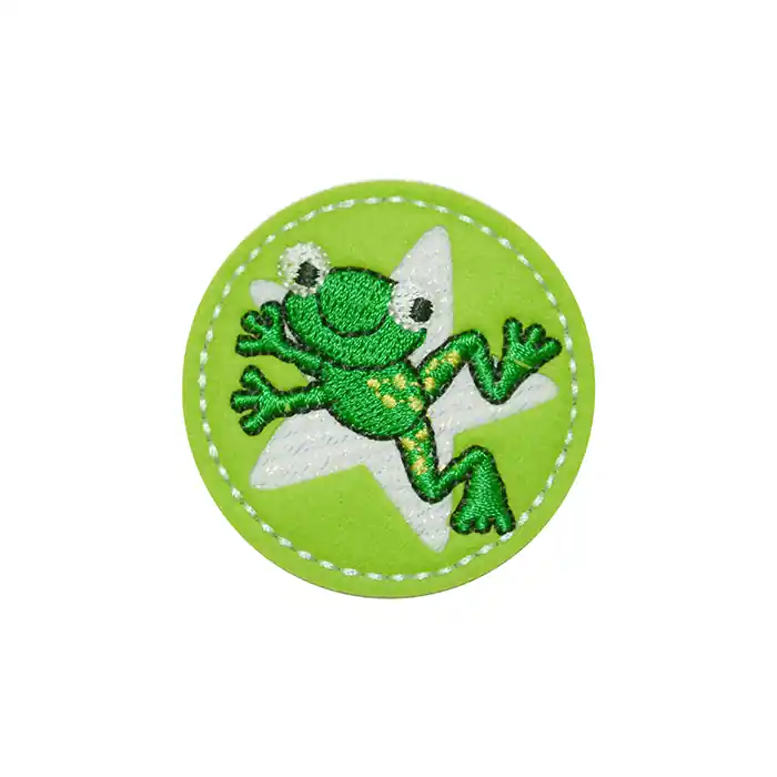 Limited Edition Applikation, Frosch, 19262