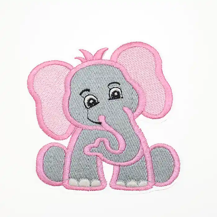 Applikation, Elefant, 19277-006, rosa Letzte Chance