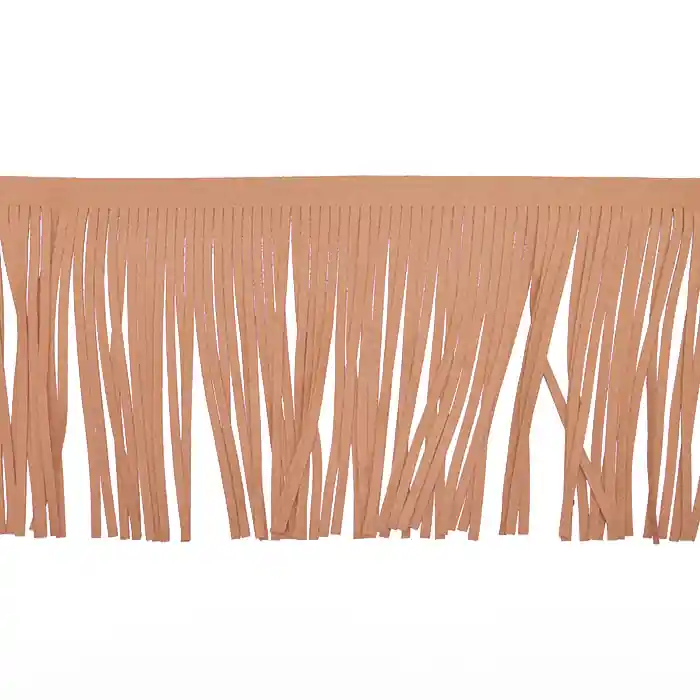 Fransen, Wildleder, 12 cm, 17275-50006, orange Großhandel