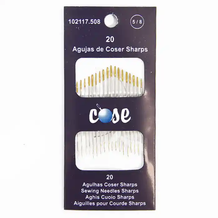 Nadeln fürs Handnähen, scharf, 5/8, 18308-508 Knallerangebot