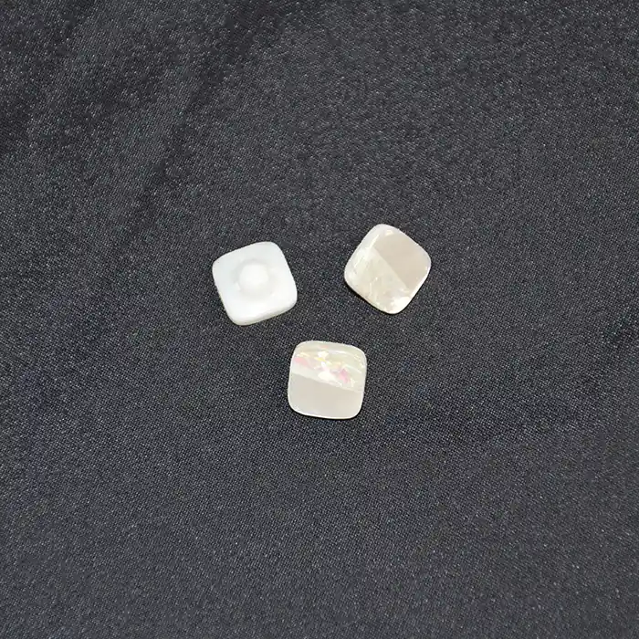 Knopf, modisch 20, 18328-001, weiß Kostenloser Rückversand