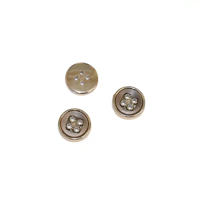 Knopf, für Anzüge 24, 18340-100, messing Gratis Versand