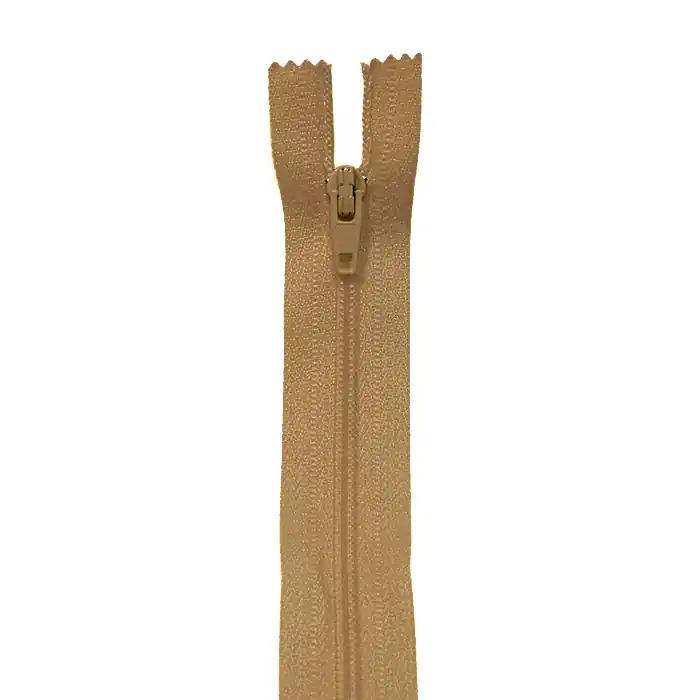 Exklusiv Reißverschluss, spiralig 40cm, 4mm, 18304-691, beige