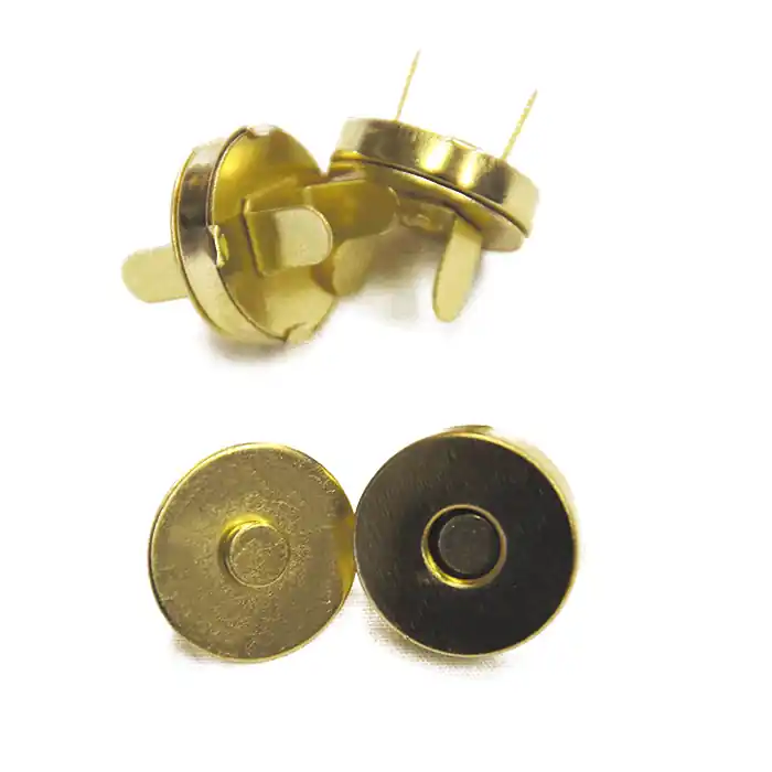Magnetknopf, 18038-100, gold Sichere Zahlung