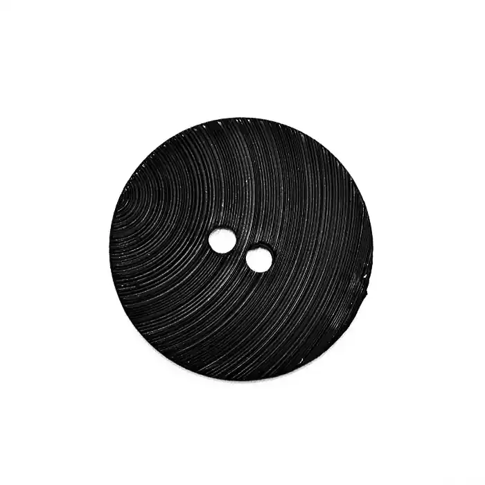 Top-Seller Knopf, für Anzüge, 17999-002. schwarz