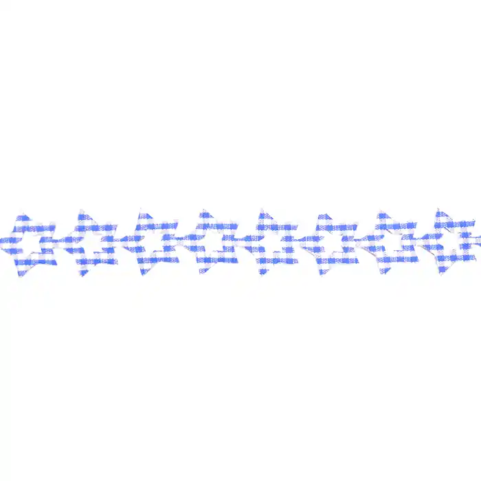 Band, dekorativ, Sterne, 17266-43158, blau Großhandel